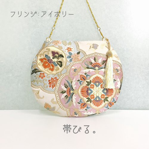 ✳︎ハンドバッグ✳︎きものバッグ✳︎帯リメイク✳︎西陣