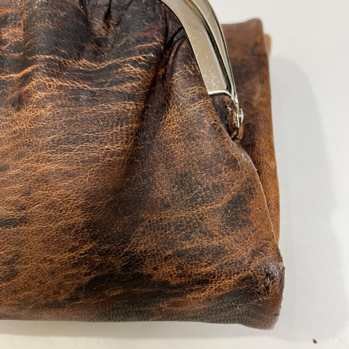 鹿革火山灰染め三つ折り財布 三つ折り財布 ブランシール 通販｜Creema 