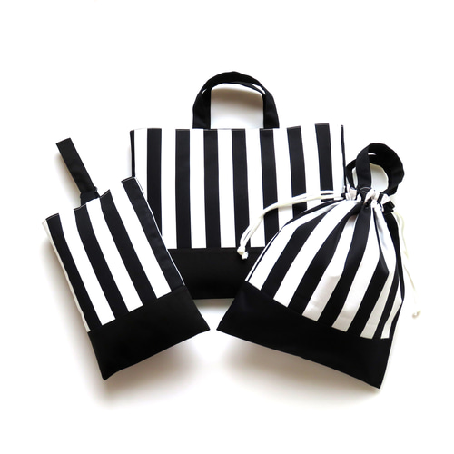 入園入学セット【ストライプ】3点セット 通園セット 通学セット 入園