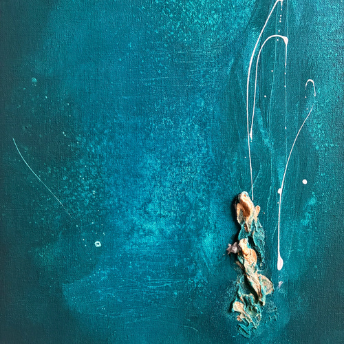 現代アート 45.5×38㎝ 大きめ モダン アートパネル インテリア 抽象画