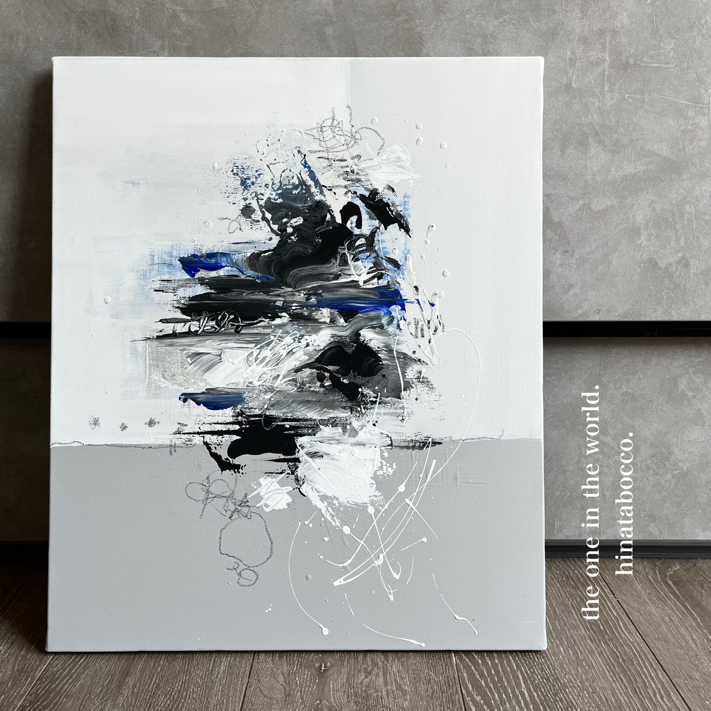 現代アート 約30×30㎝ 大きめ モダン 絵画 原画 抽象画 アート