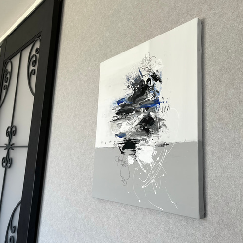 現代アート 45.5×38㎝ 大きめ モダン アートパネル インテリア