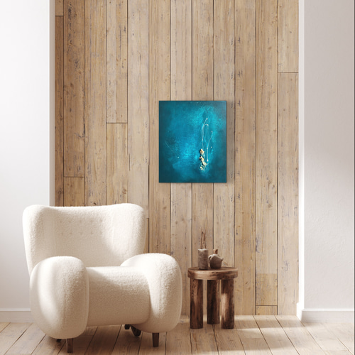 現代アート 45.5×38㎝ 大きめ モダン アートパネル インテリア 抽象画