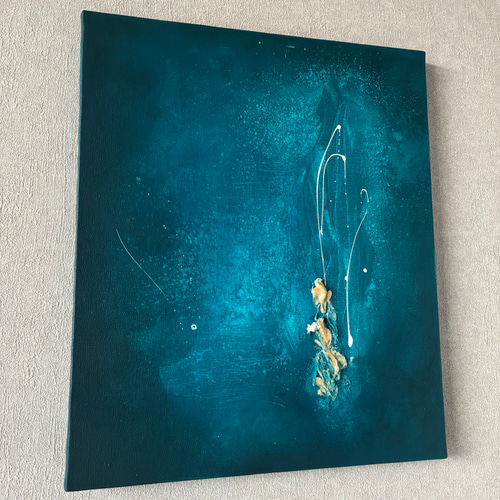 現代アート 45.5×38㎝ 大きめ モダン アートパネル インテリア 抽象画