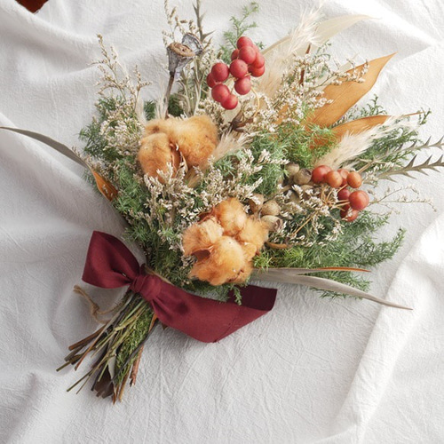 クリスマススワッグ 冬スワッグ ドライフラワー プレゼント インテリア