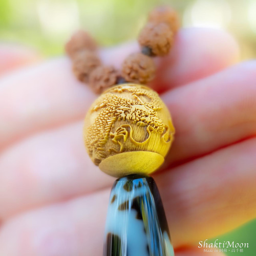 レア・希少！邪気払 運勢向上のお守り！騎龍観音 龍神様の上に乗ったお