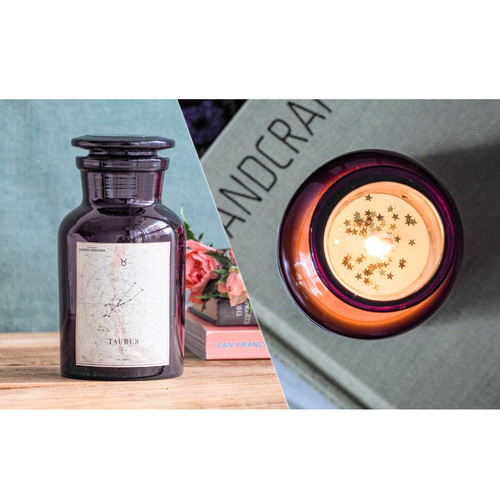 星座シリーズ 牡牛座のキャンドルホルダー 星座シリーズ 牡牛座の