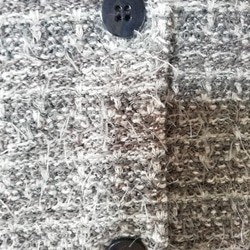 贅沢お素材♡ファンシーツイードニットジャケット(23243) ミディアムグレー 8枚目の画像