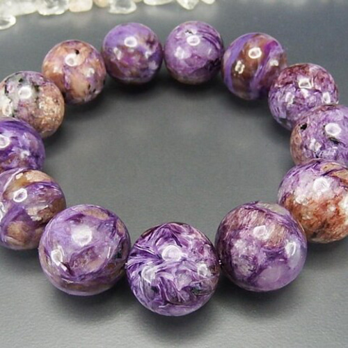 高級】天然 チャロアイト バングル（高級】天然 チャロアイト バングル  