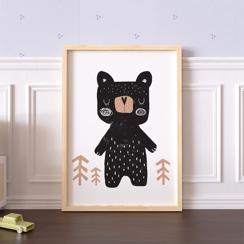 ポスターハンガーフレームウォールアートウォールデコ 433 子供