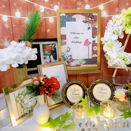 受注製作 No.941 ウェルカムスペースセット 結婚式 和装 まとめ 受注製作 No.941 ウェルカムスペースセット 結婚式 和装 まとめ