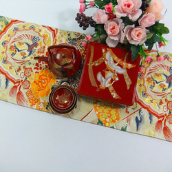 ろはす畑ママ様オーダー専用 タペストリー&テーブルランナースリム 帯リメイク ろはす畑ママ様オーダー専用 タペストリー&テーブルランナースリム 帯