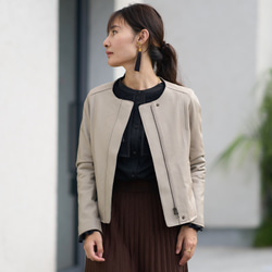 ﾓﾘﾉｶﾞｯｺｳ 花束のようなレースビックカラーケープ長袖ブラウス (ブラック) 襟付きデザイン｜mg-lb17-bk 11枚目の画像