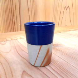 備前焼 ほたる備前 (蓄光)掛け時計 中 SDGs 新作 置き時計 デニム備前