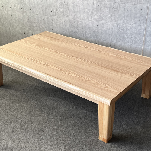 国産 コタツ 135×85 タモ突板 こたつ easy F style 通販 16635323 