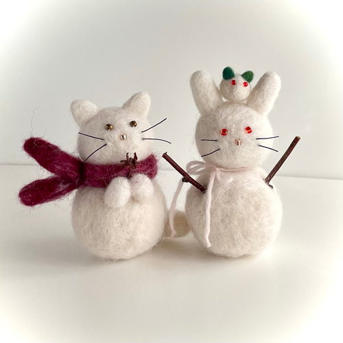 文化うさぎちゃん | 冬の製作⛄️❄️ ぜひ作ってみてください