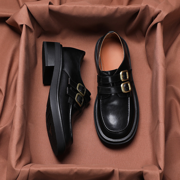 スニーカー スリッポン 革靴 幅広 3E 本革 ドライビングシューズ