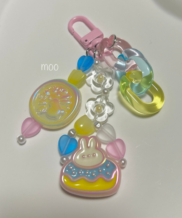 ビーズキーホルダー カラフル その他アクセサリー もちこ 通販