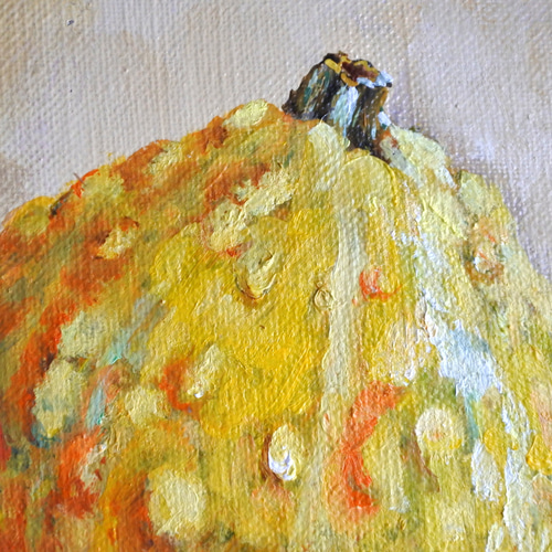 かぼちゃの小さい油絵原画 絵画 mimoza 通販 16636028｜Creema