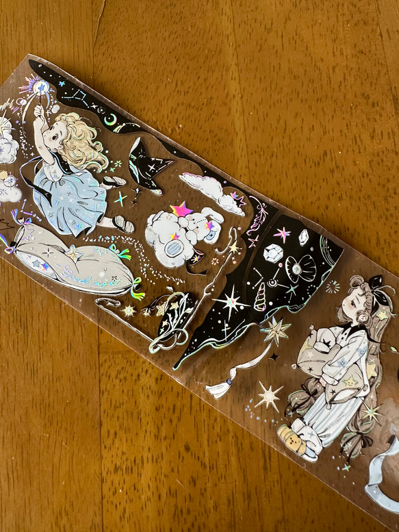 Amazon.co.jp: マスキングテープ moodtape 蝶 水晶pet テープ