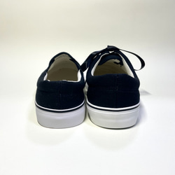◆22.5cm◆ 〜左右非対称の不思議な靴〜 (黒 x ブロンズ) 6枚目の画像