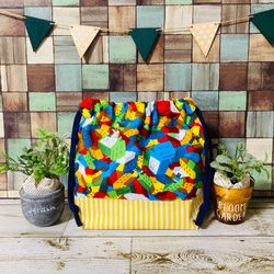 ☆新作☆ アメカジ風 ハンバーガー チーズハンバーガー レッスンバッグ