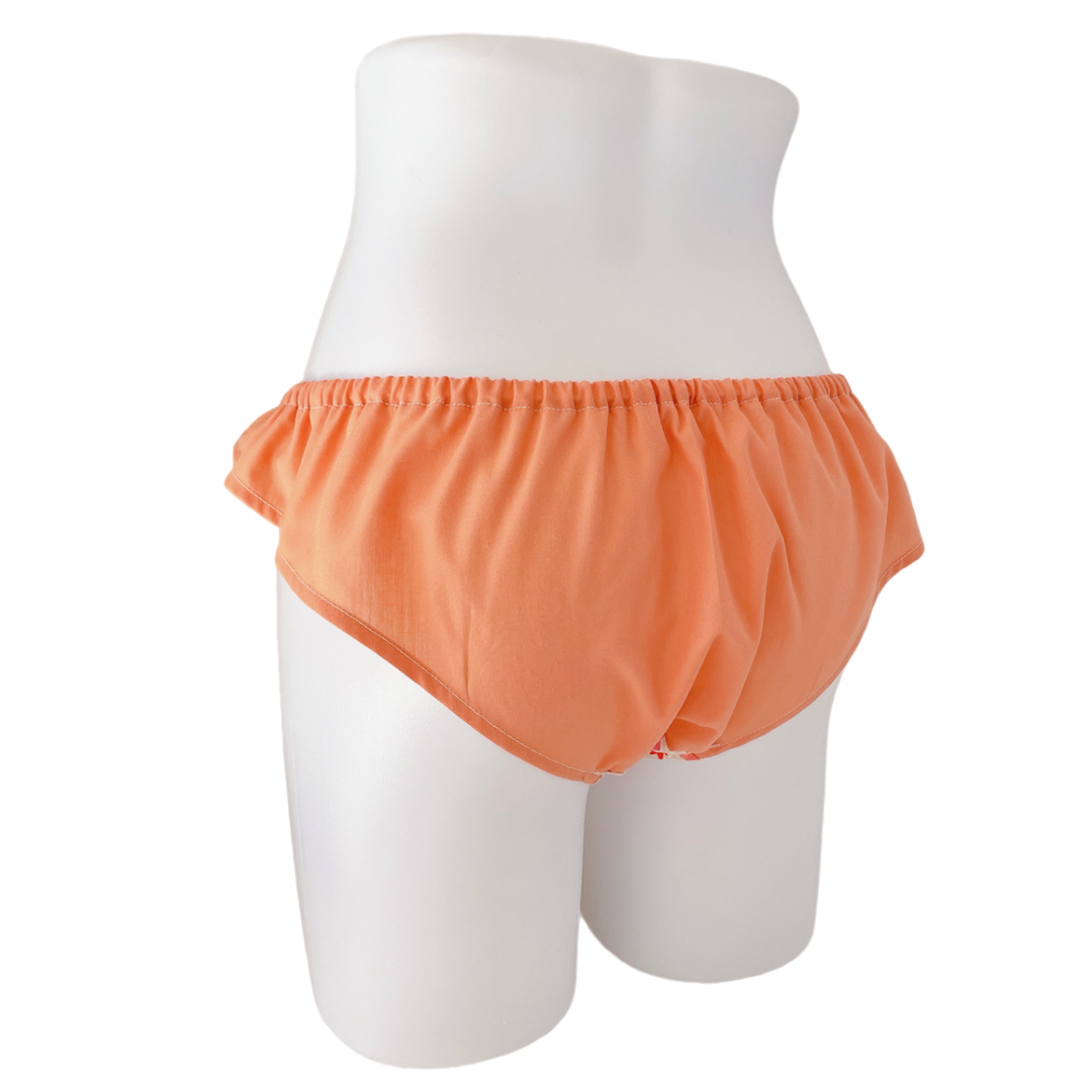 4枚セット 布ナプキン ふんどしショーツ S,M,Lサイズ オーガニックコットン 韓国生地 もみじ 温活 妊活 生理用