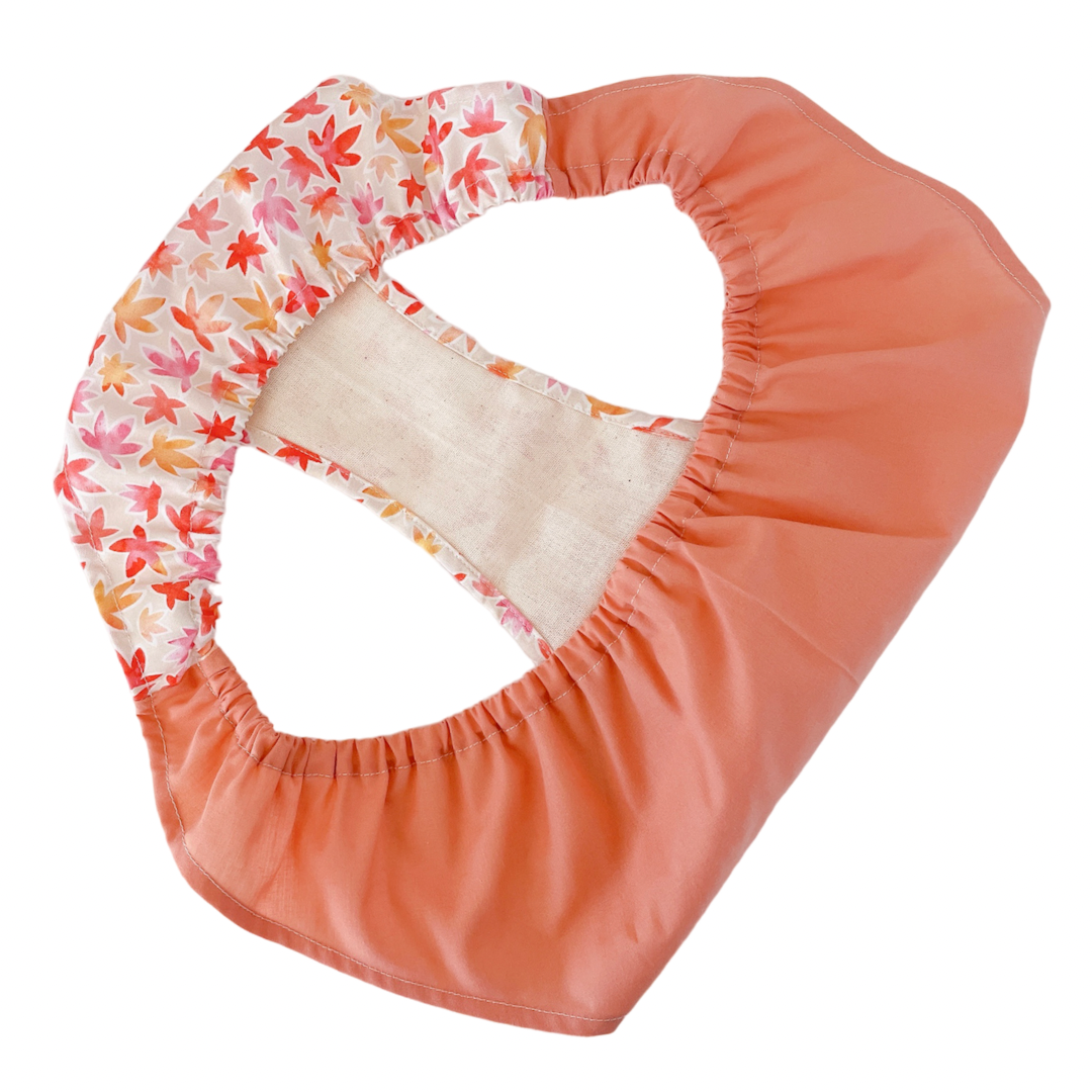 4枚セット 布ナプキン ふんどしショーツ S,M,Lサイズ オーガニックコットン 韓国生地 もみじ 温活 妊活 生理用