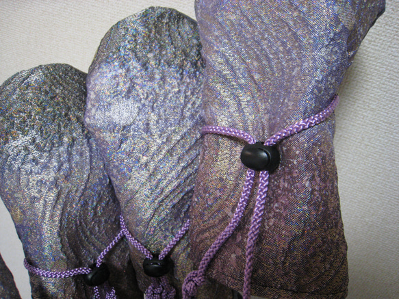 2023020　『オビカラgolf』ヘッドカバー　ドライバー　ウッド　UT　５点セット　チャーム付き 