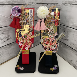 お正月羽子板と蛇飾り お正月羽子板と蛇飾り 季節・年中行事