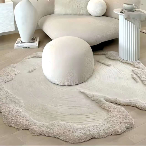 受注制作】手織りニュージーランドウールカーペット ハンドメイド