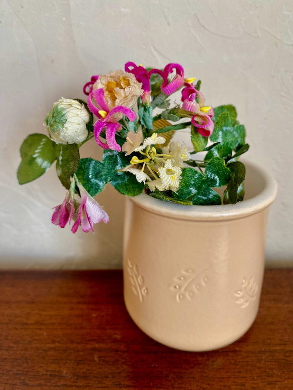 布花 野の花のコサージュ A 3枚目の画像