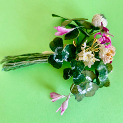 布花 野の花のコサージュ A 5枚目の画像