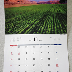 2024 北海道『美瑛メルヘンの丘』カレンダー　壁掛けタイプ 12枚目の画像