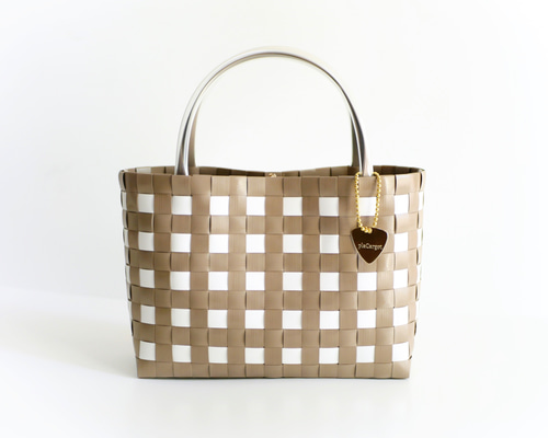♡２回のみ使用♡WOVEN チェック柄 かごバッグ 9owz2660hr7rh9jkhq96.jpg