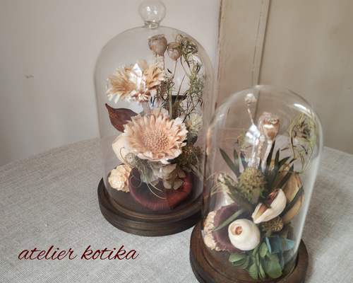 アンティーク グラスドーム ドライフラワー undercover ea8523586fa2dcf9d91ea16cae570d
