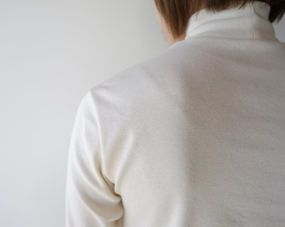 オーガニックコットン/organic cotton/high neck /kinari 7枚目の画像