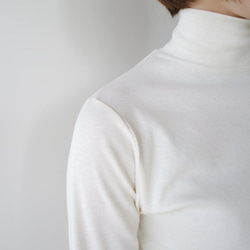 オーガニックコットン/organic cotton/high neck /kinari 8枚目の画像