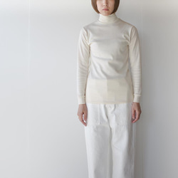 オーガニックコットン/organic cotton/high neck /kinari 5枚目の画像
