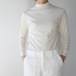 オーガニックコットン/organic cotton/high neck /kinari 4枚目の画像