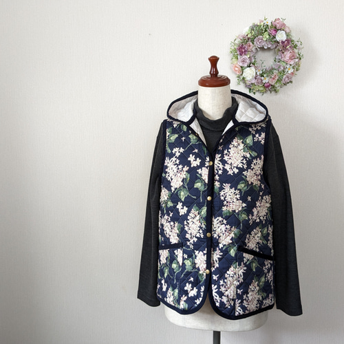 ラスト1 現品限り リバティ（アーカイブライラック）キルティング  