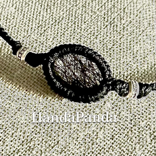 一点物】＊ 静電気防止 機能つき ＊ ブラック ルチル ( トルマリン in  