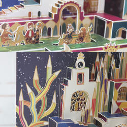 完成品  【ポップアップカード】お絵描き王国 -画材遊園- 4枚目の画像