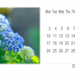 2024年カレンダー 日本の四季 月曜始まり（卓上、壁掛けケース付き） 10枚目の画像