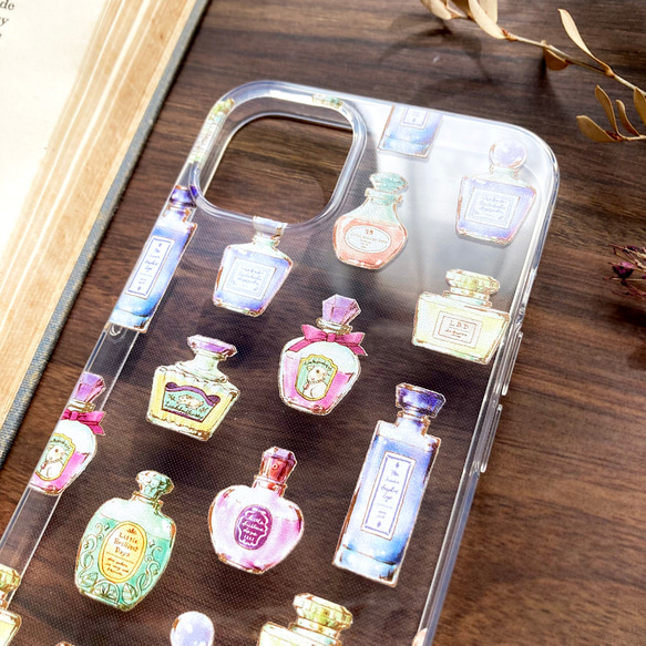 Perfume clear case｜香水瓶クリアスマホケース 3枚目の画像