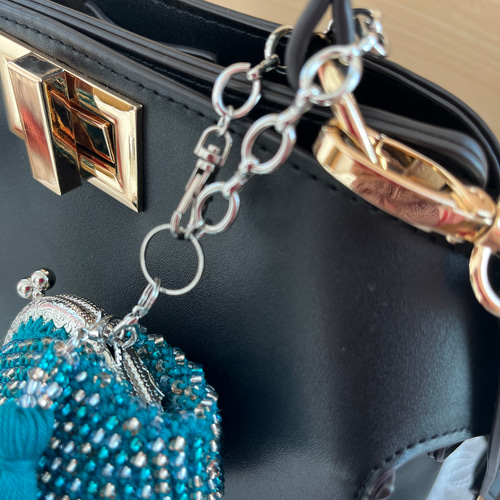 大人可愛いミニ˚✧₊キーリング (๑˃̵ᴗ˂̵)がま口ポーチ 大人可愛いミニ˚✧₊キーリング(๑˃̵ᴗ˂̵)がま口ポーチ - メルカリ