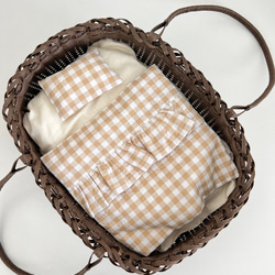 山田 お人形用クーファンベージュ 山田 お人形用クーファンベージュ