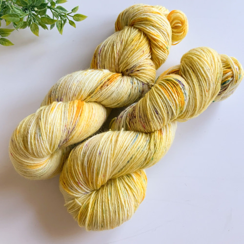 手染め毛糸 ソックヤーン Fn100g 毛糸 Multicolor yarn 通販｜Creema 