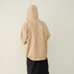 ﾓﾘﾉｶﾞｯｺｳ 撥水加工 マウンテンパーカー (ベージュ) 旅行羽織り 軽羽織り｜mg-po02-be 11枚目の画像