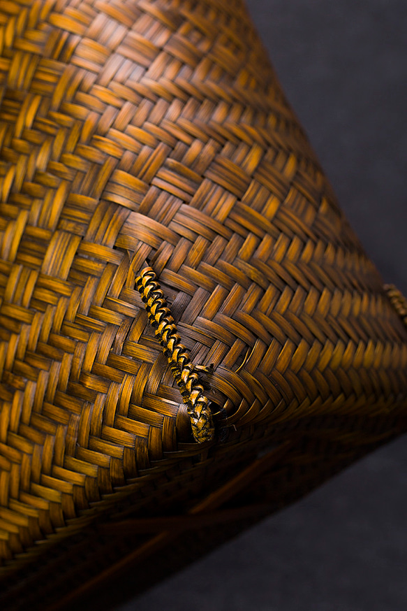 竹かご鞄 大 ハンドバッグ 買い物かご大 竹かご かごバッグ バスケットかご 竹製品 レトロ 茶道茶セット収納袋 和風 